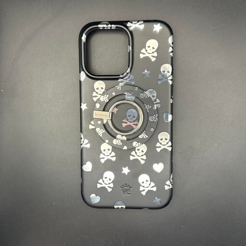 Velvet Grey and Black Phone-cases